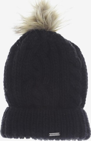 HOLLISTER Hut oder Mütze One Size in Schwarz: predná strana