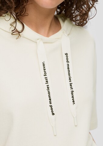 s.Oliver Sweatshirt in White