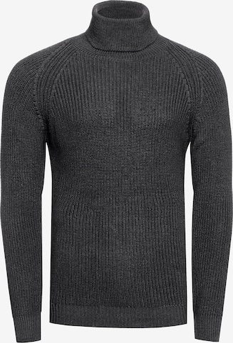 Rusty Neal Pullover in Grau: predná strana