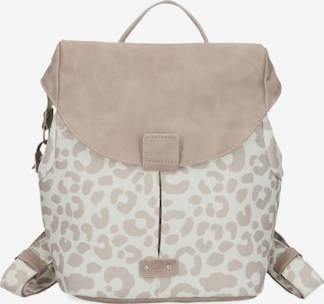 Zaino 'OLLI OR8' di ZWEI in beige: frontale