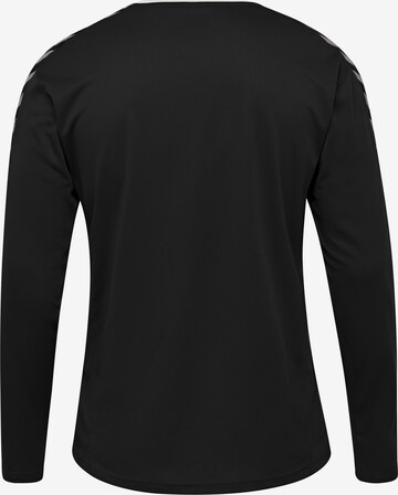 Hummel Sportshirt in Schwarz