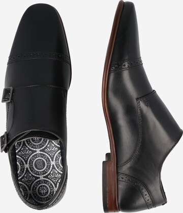 BURTON MENSWEAR LONDON - Sapato Slip-on 'Benson' em preto