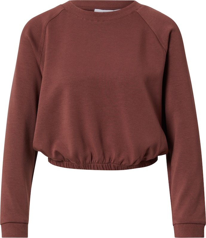 ABOUT YOU Sweatshirt 'Hailey' in Dunkelbraun ABOUT YOU Sweatshirt 'Hailey' in Dunkelbraun