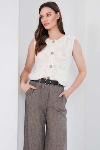 Gilet in maglia di Trend Alaçatı Stili in beige: frontale
