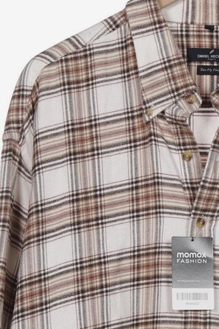 HECHTER PARIS Button Up Shirt in XXXL in Beige