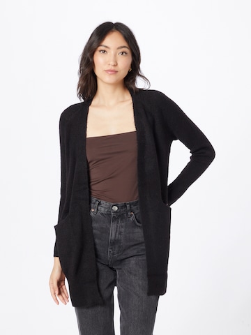 ICHI Knit cardigan 'Kamara' in Black: front