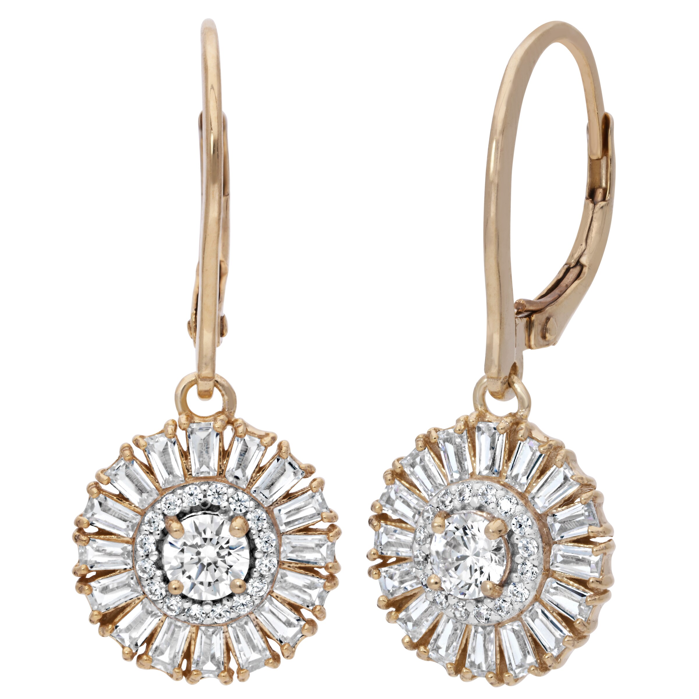 FIRETTI Earrings in Gold / White, Item view