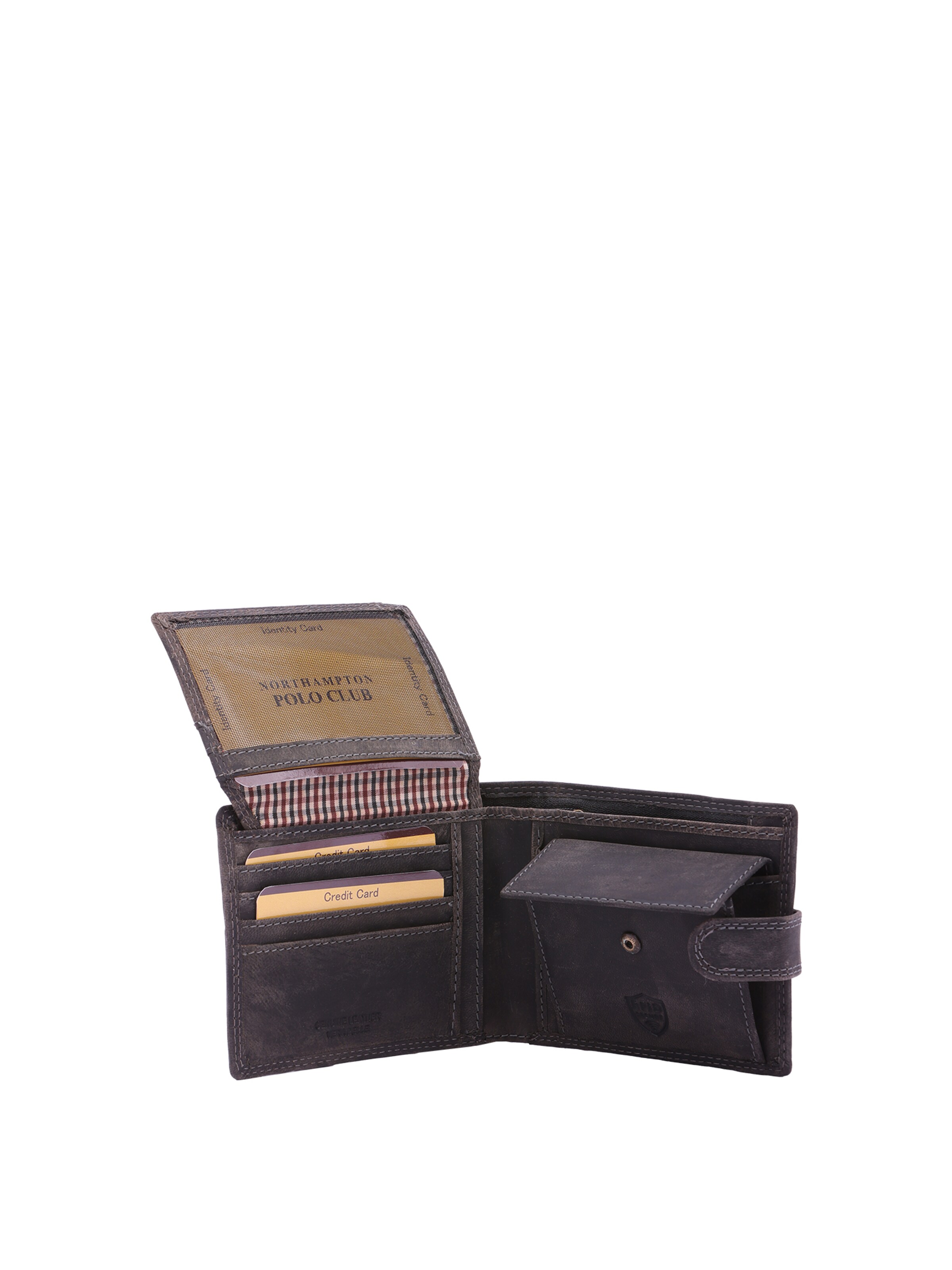 Portamonete di Northampton Polo Club in nero