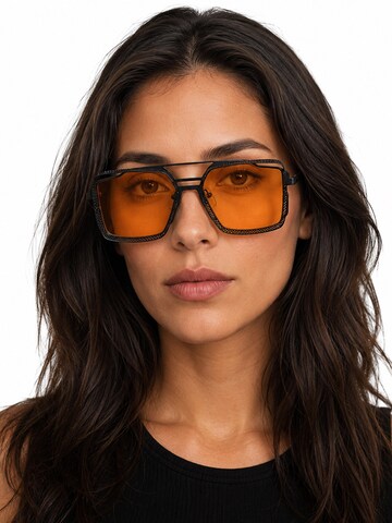 VEYREY Sunglasses 'Herren-sonnenbrille Bugial' in Black