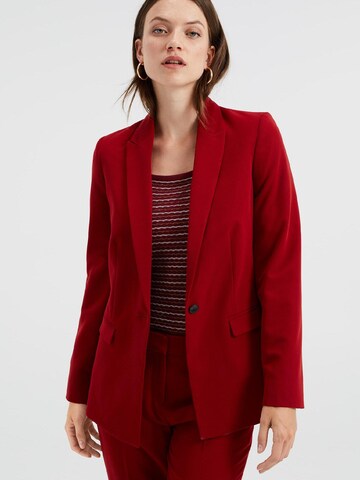 WE Fashion Blazer 'MARLY' | rdeča barva: sprednja stran