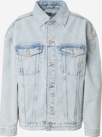 Veste mi-saison V!BE STUD!OS en bleu : devant