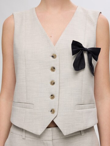 SELECTED FEMME Suit Vest 'SLFRita' in Grey