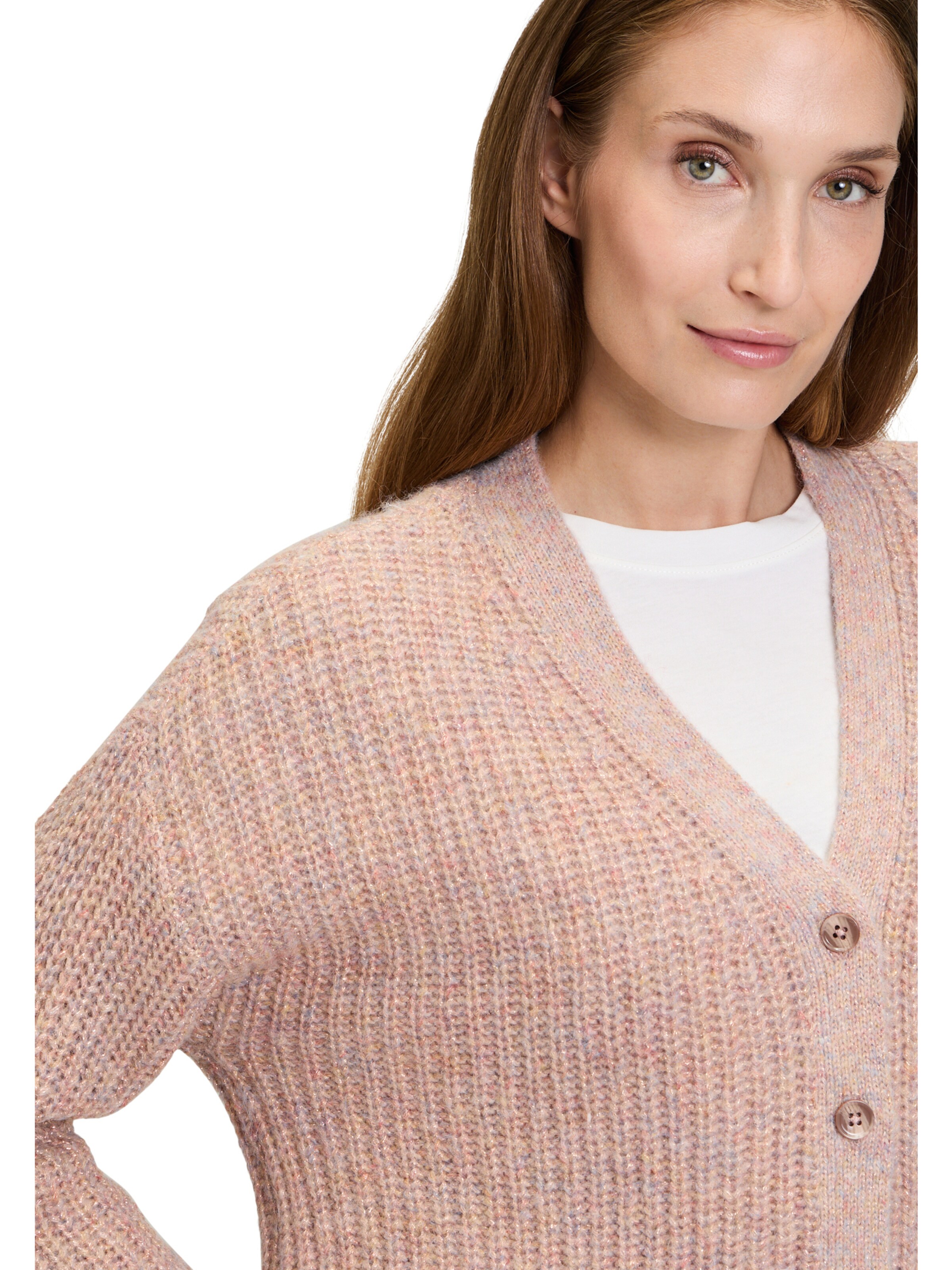 Cartoon Gebreid vest in Roze