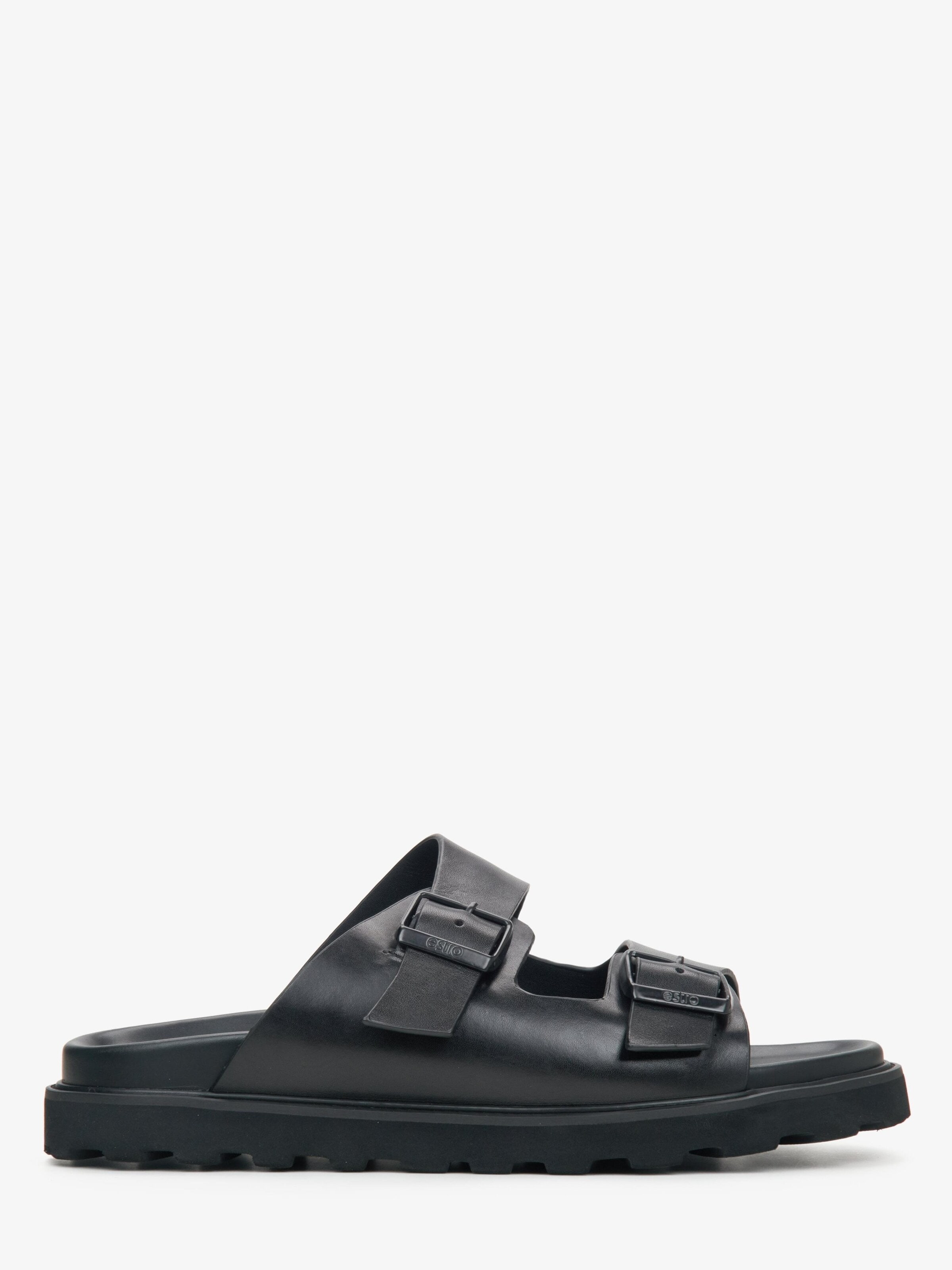 Estro Sandal '908-3' i 40 i svart, Produktvy