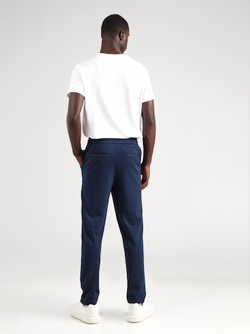 Only & Sons Tapered Bukser med lægfolder 'ONSMARK NOAH' i blå