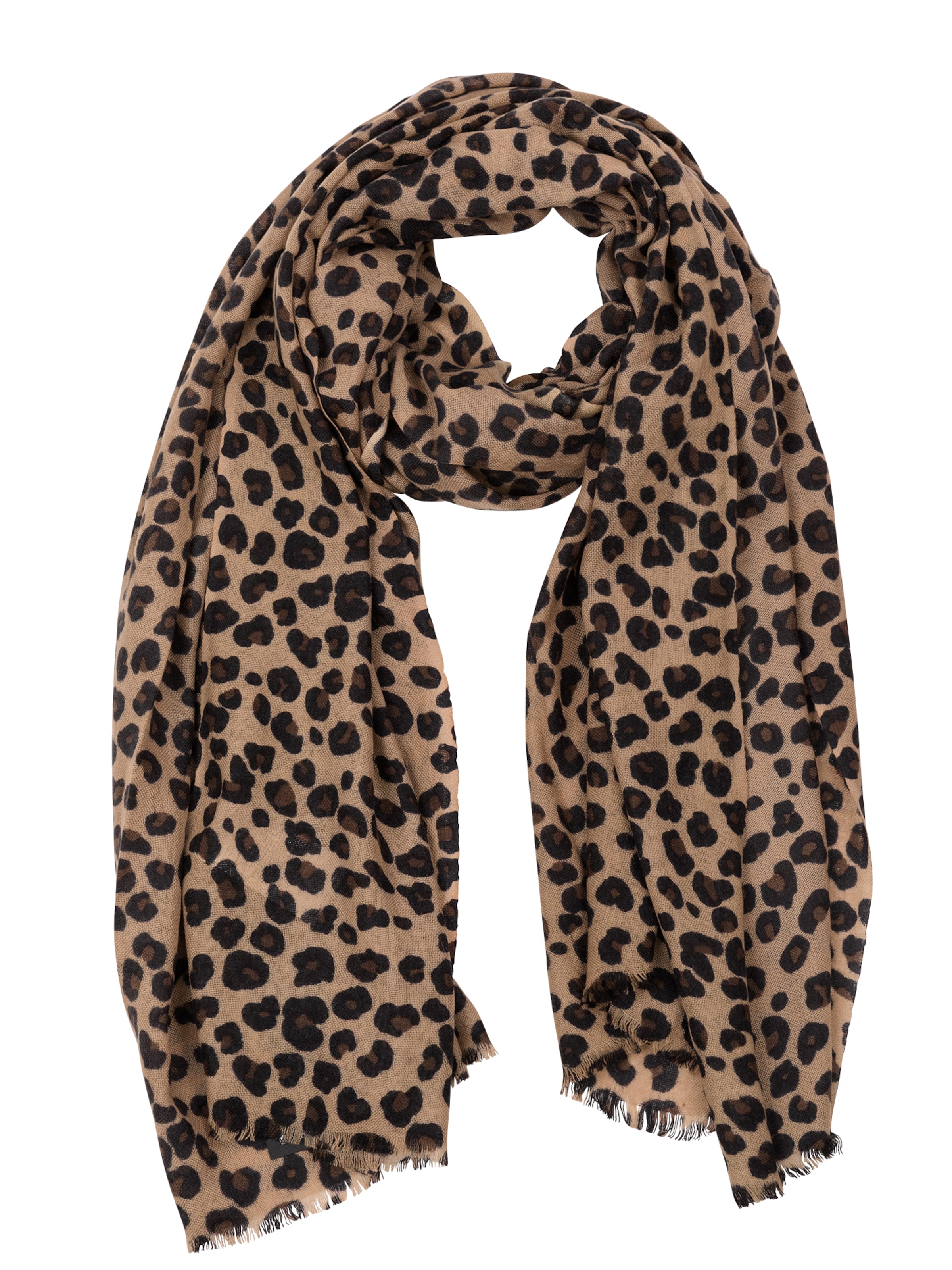 CASH-MERE.CH Scarf in Brown: front