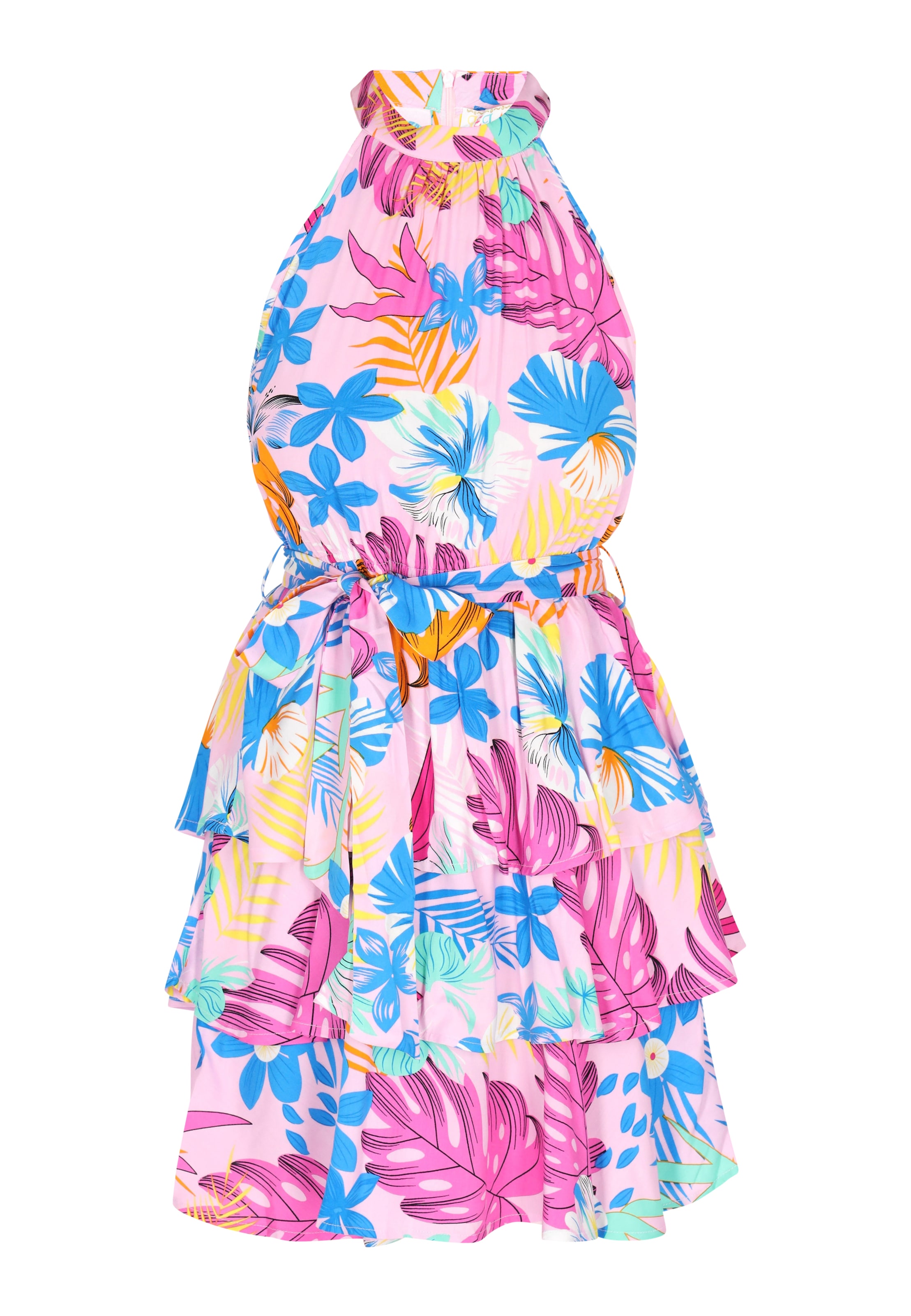 IZIA Letní šaty – pink: přední strana