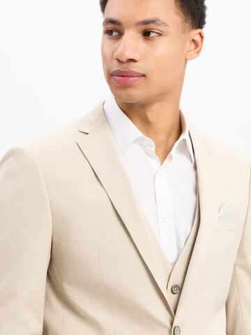 Finshley & Harding Slimfit Colbert ' Oakland ' in Beige