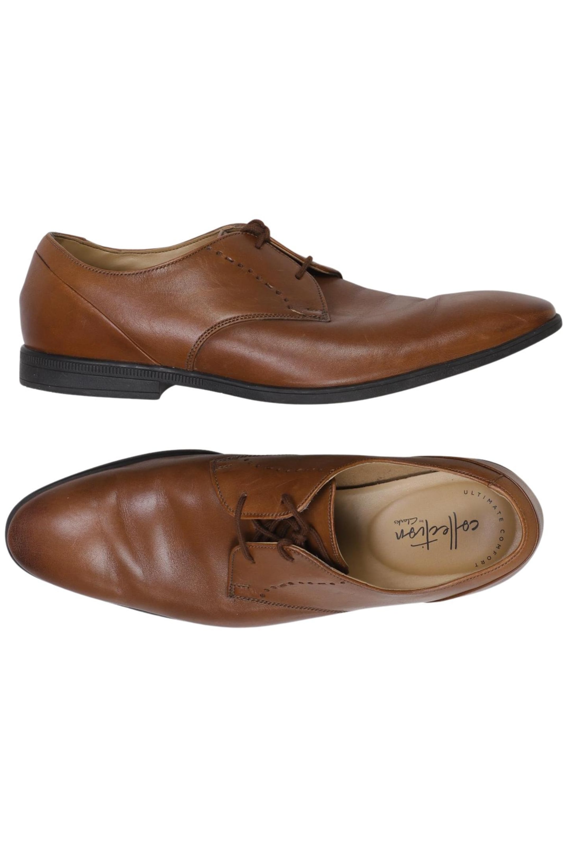 CLARKS Flats & Loafers in 39,5 in Brown: front