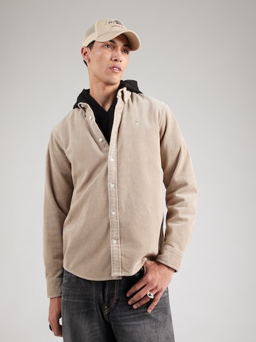 Carhartt WIP Regular Fit Paita 'Madison' värissä beige: etupuoli