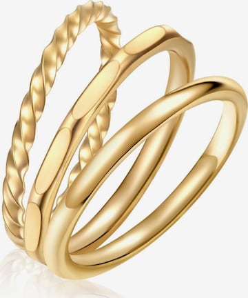 Eastside Ring in Gold: front