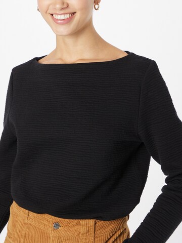 s.Oliver Sweatshirt in Schwarz