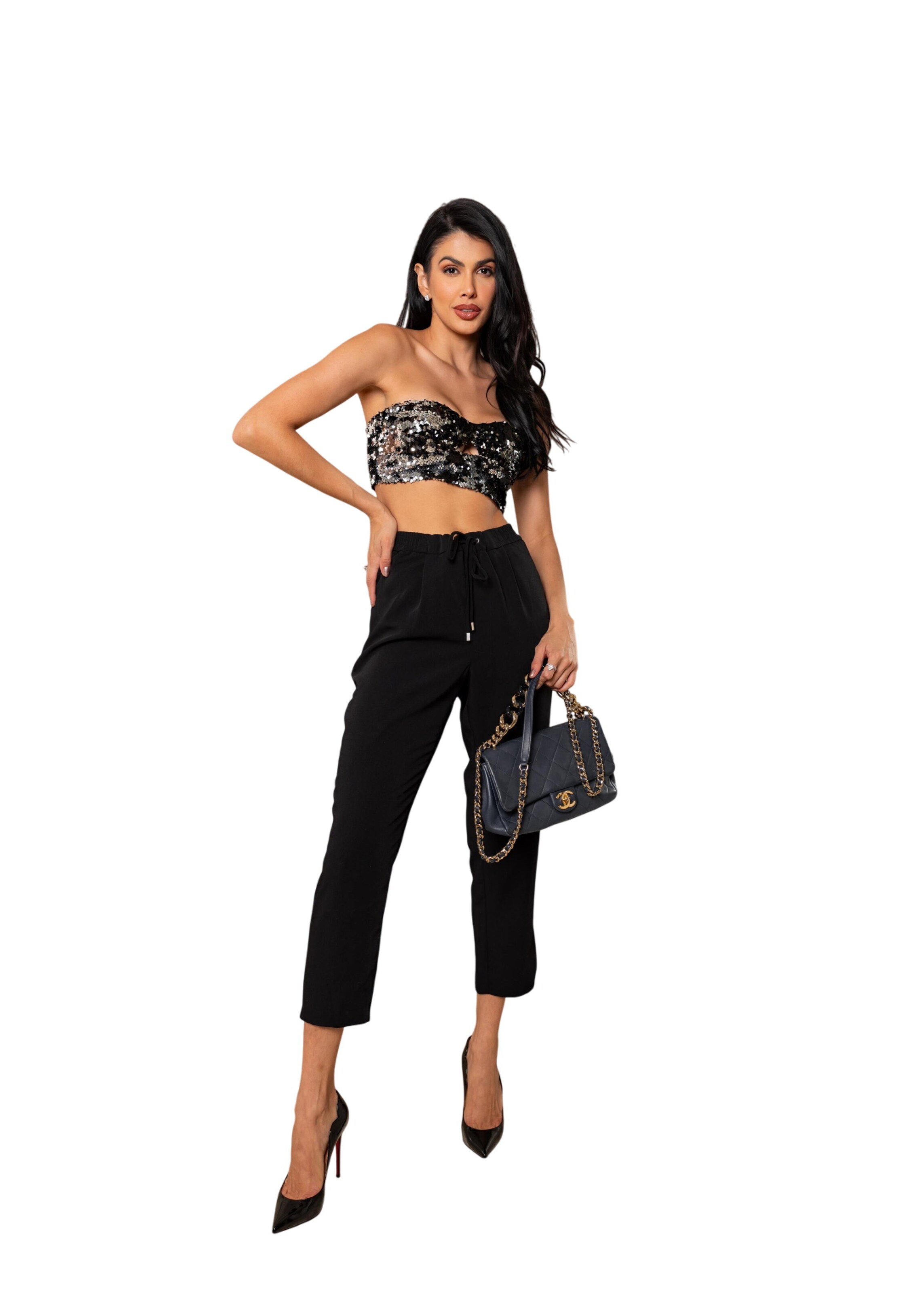 No Matter What Regular Trousers in Black