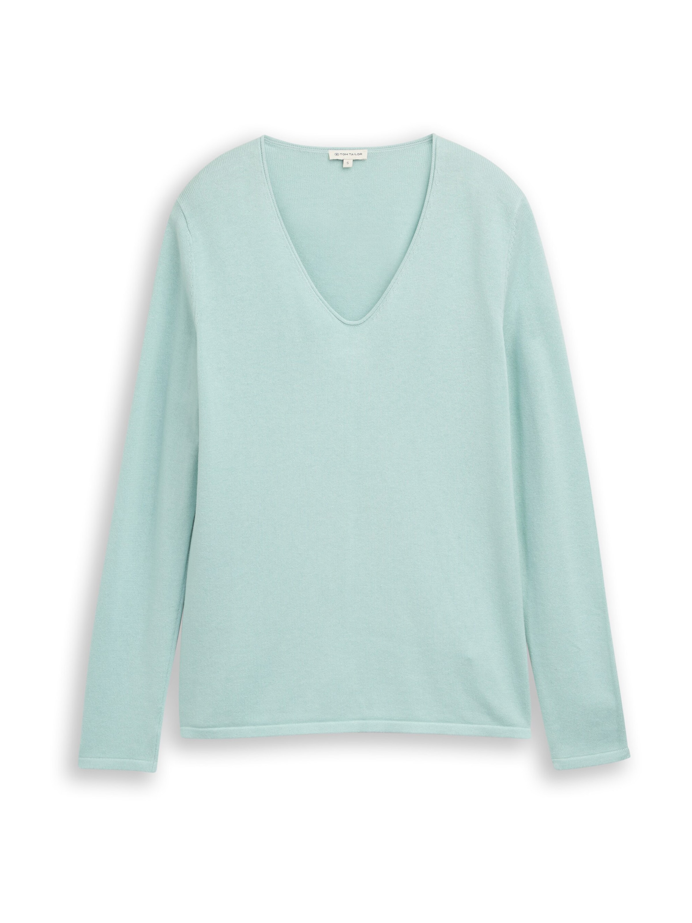 TOM TAILOR Sveter - Modrá: predná strana