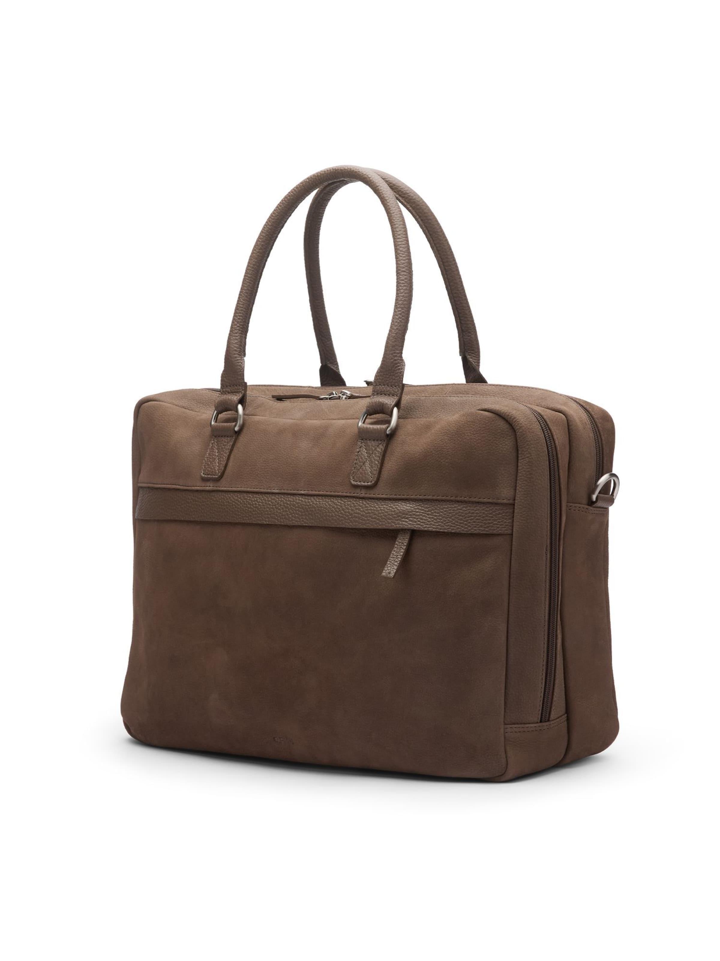 MANFIELD Laptoptas in Bruin