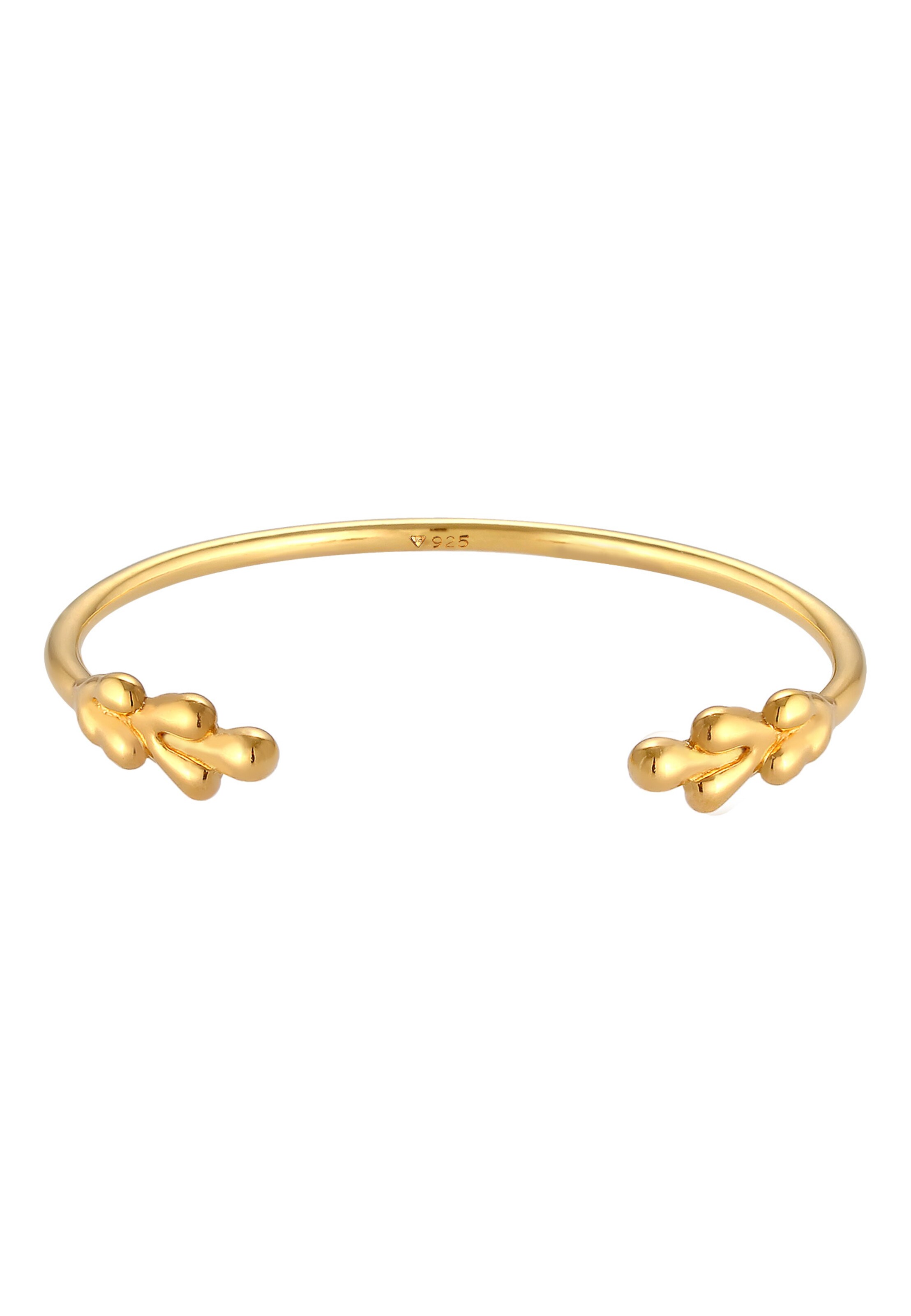 ELLI PREMIUM Armband Armreif, Organic in gold, Produktansicht