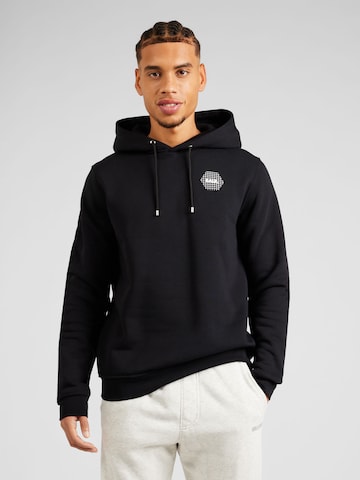 Sweat-shirt BALR. en noir : devant