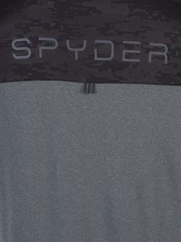 Spyder - Camisa funcionais em cinzento