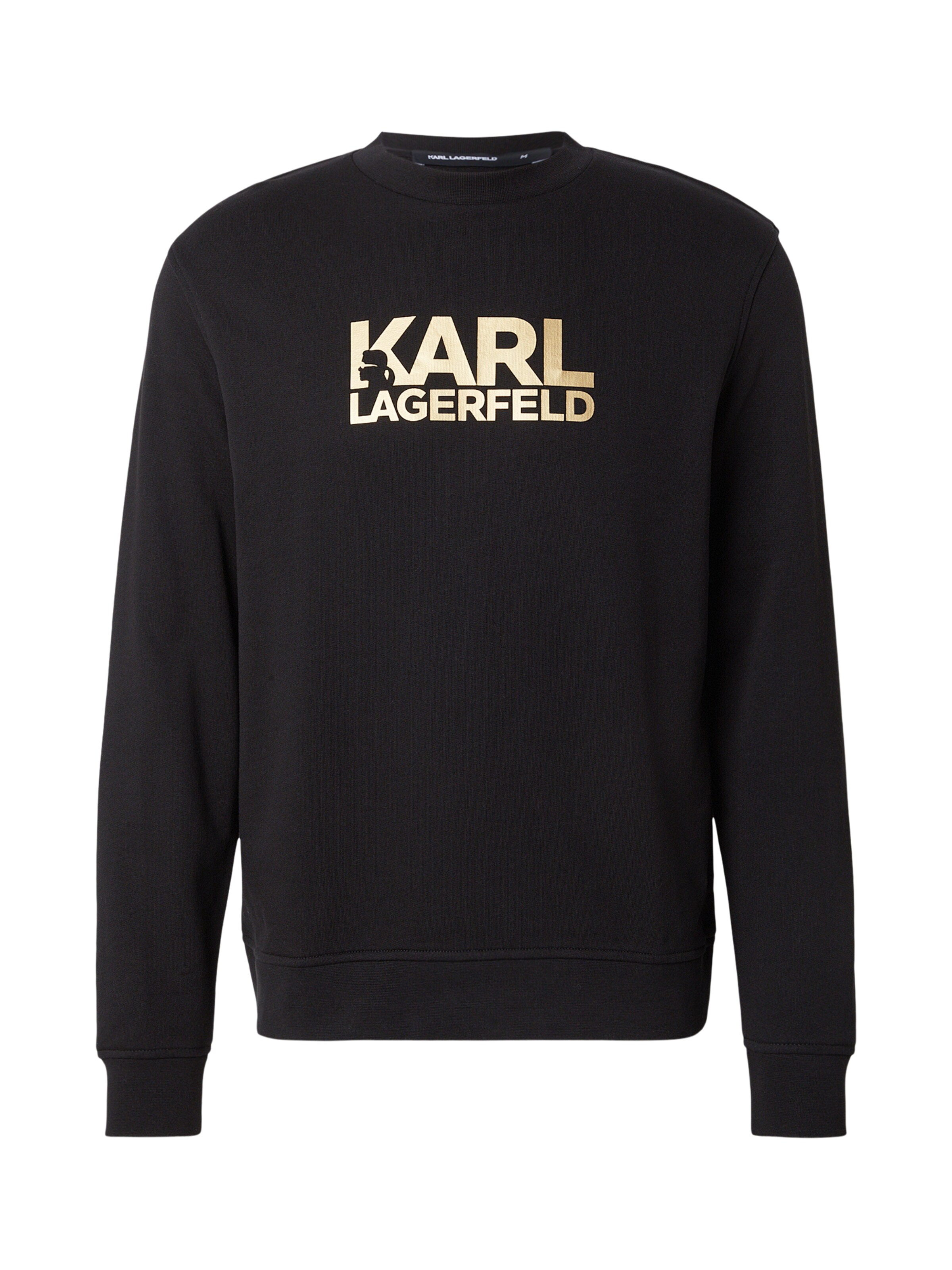 Karl Lagerfeld Sweat-shirt en or / noir, Vue avec produit