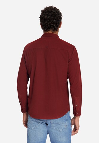 No Excess Regular fit Overhemd in Rood
