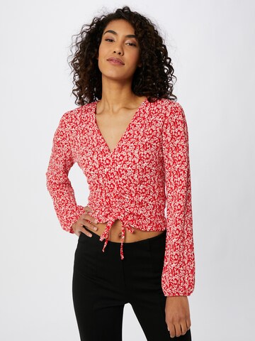 ABOUT YOU Shirt 'Danai' in Rood: voorkant