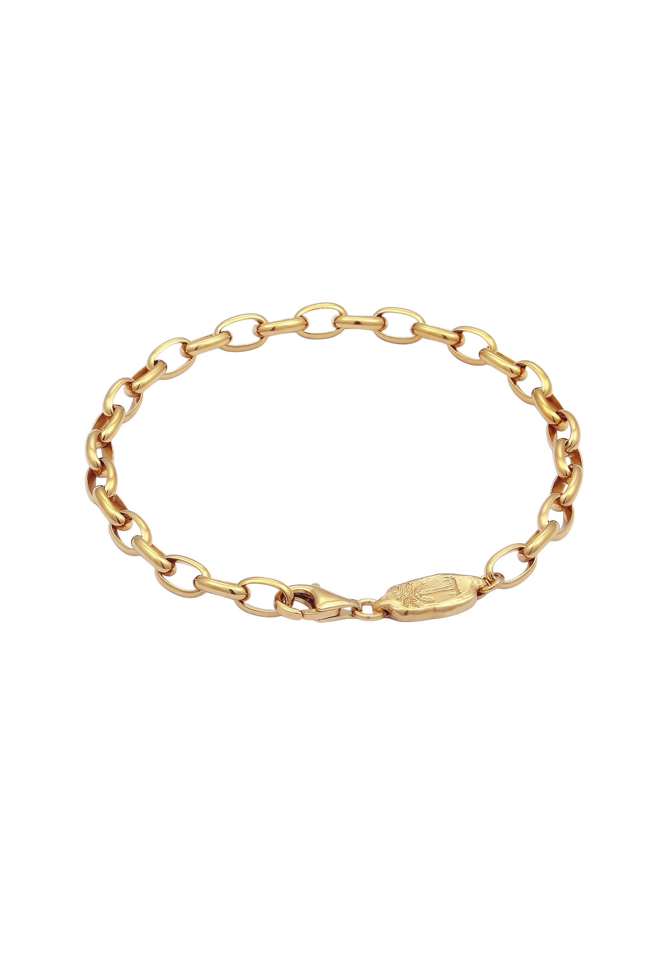 Bracelet 'Palme' Haze&Glory en or : devant