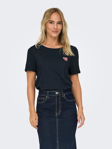ONLY Tricot 'Kita' in Blauw: voorkant
