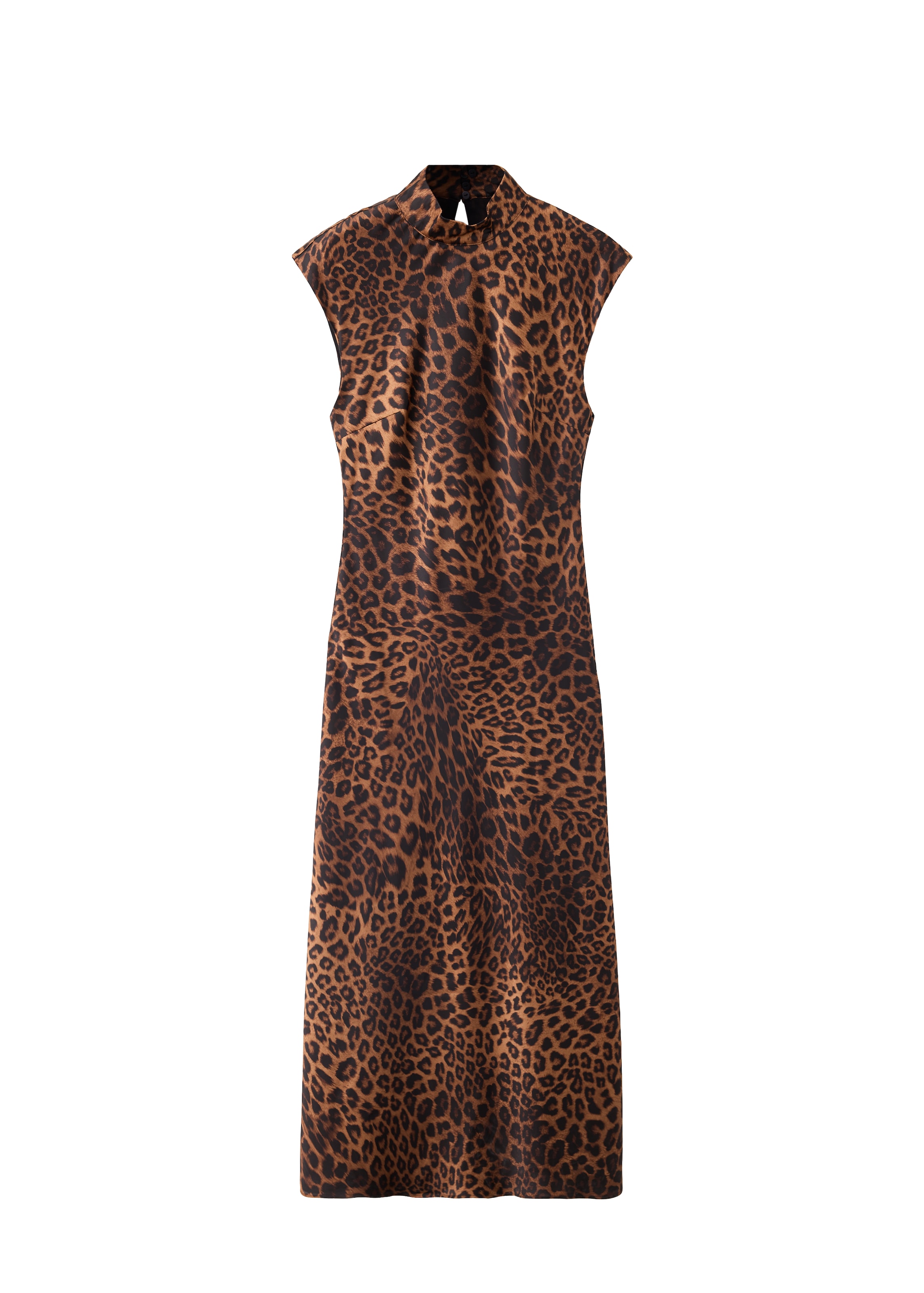 MANGO Robe 'JASON2' en 34 en chocolat / pueblo / noir, Vue avec produit
