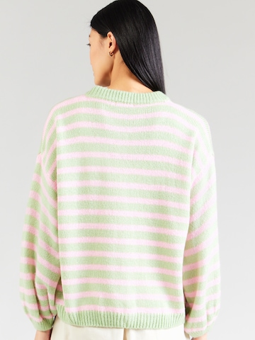 Hailys Knit Cardigan 'Av44a' in Green