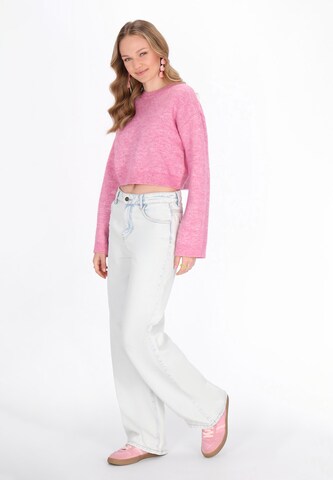 MYMO Sweater 'Young Fashion' in Pink