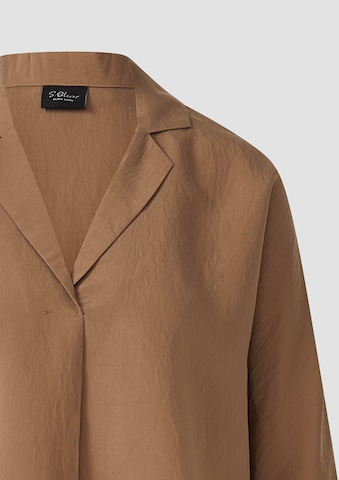 Chemisier s.Oliver BLACK LABEL en marron