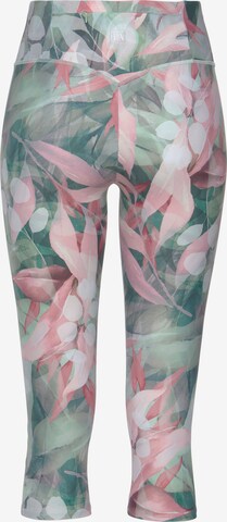 Skinny Pantalon de sport LASCANA ACTIVE en vert