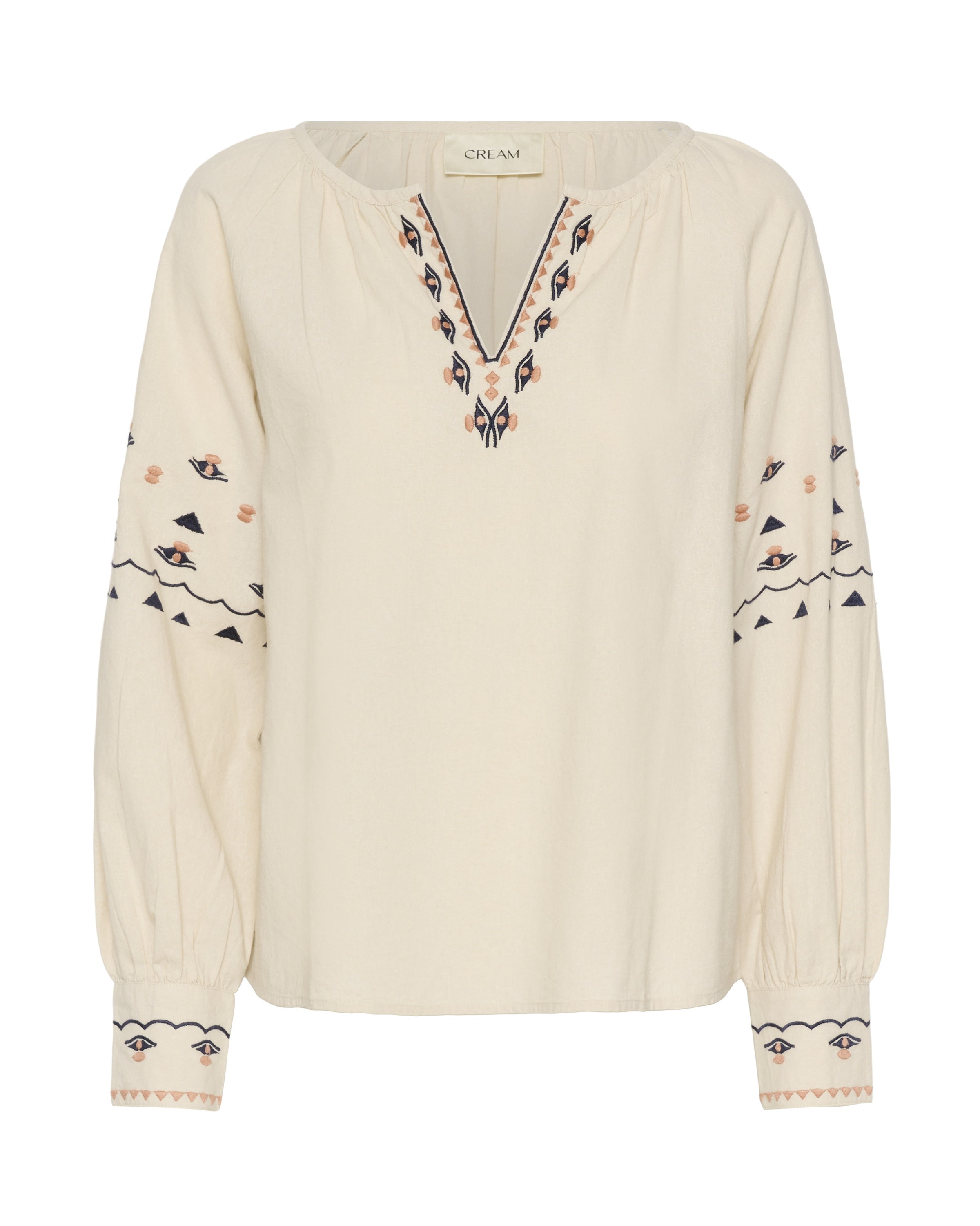 Cream Blouse 'CRAgate' in Beige: front