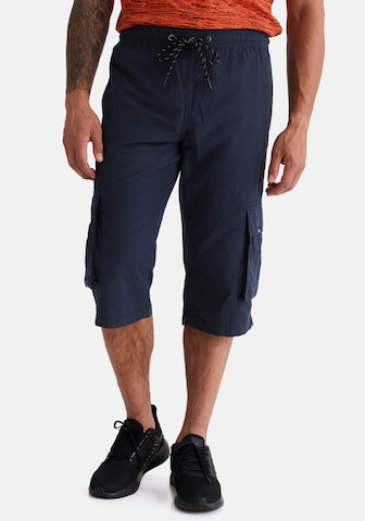 Regular Pantalon cargo 'William' Hero en bleu