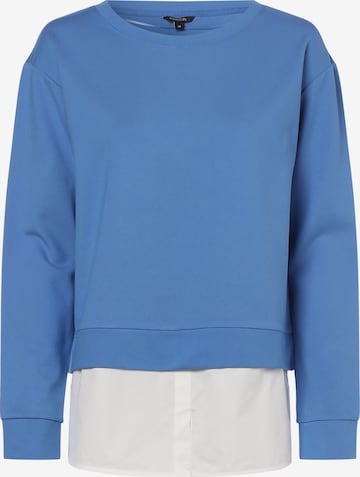 COMMA Sweatshirt in Blauw: voorkant