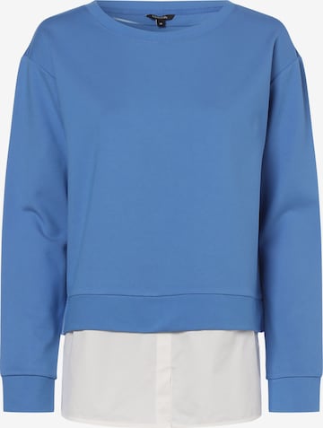 COMMA Sweatshirt in Blue: front