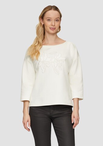 s.Oliver BLACK LABEL Shirt in Beige: front