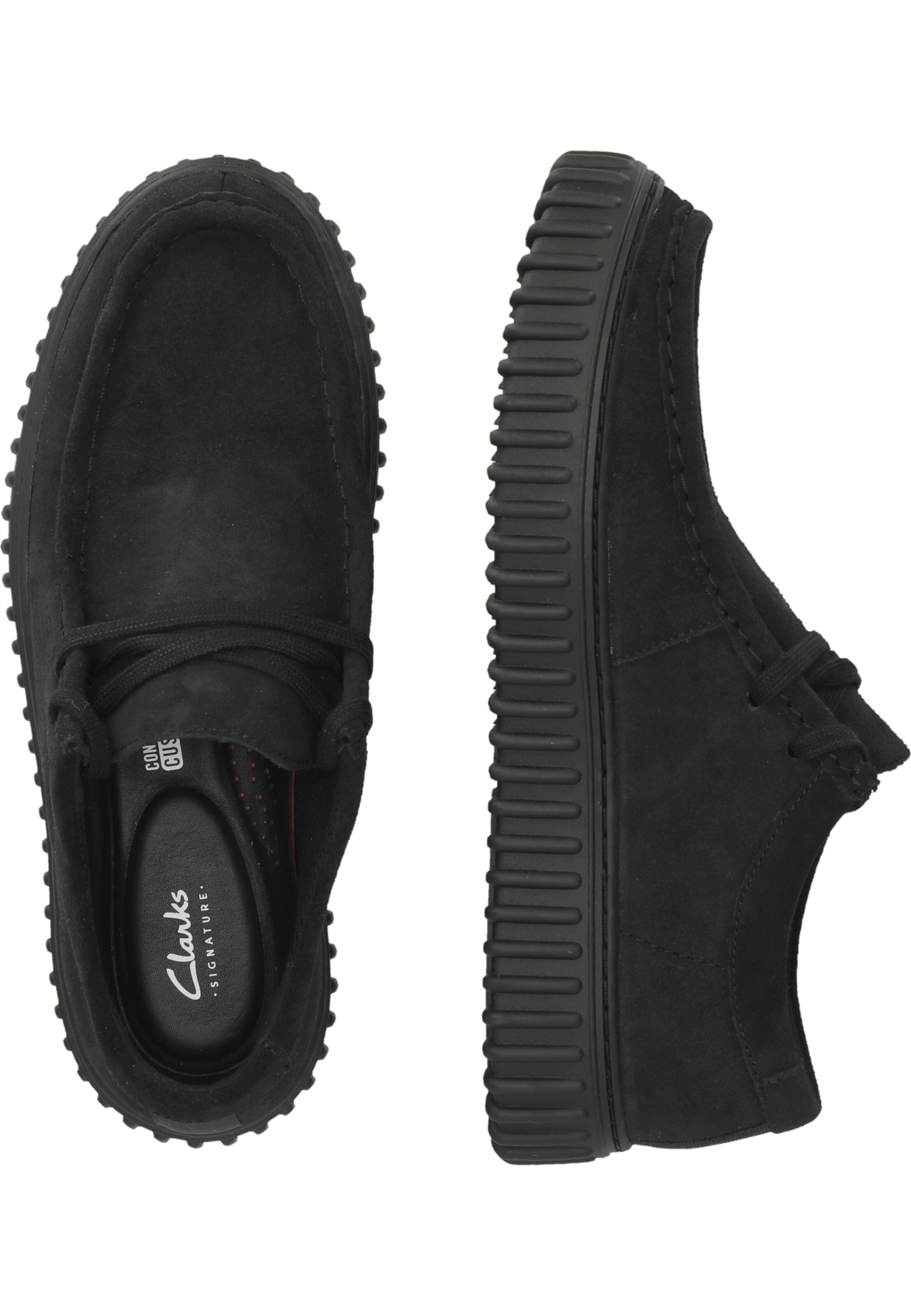 CLARKS Moccasin 'Torhill Lo' in Black