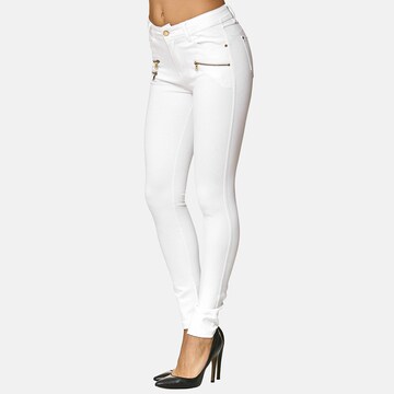 Skinny Jean Elara en blanc