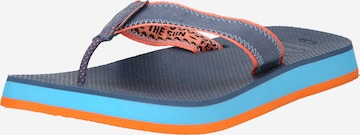 HAVAIANAS T-Bar Sandals 'FUSION II' in Blue: front